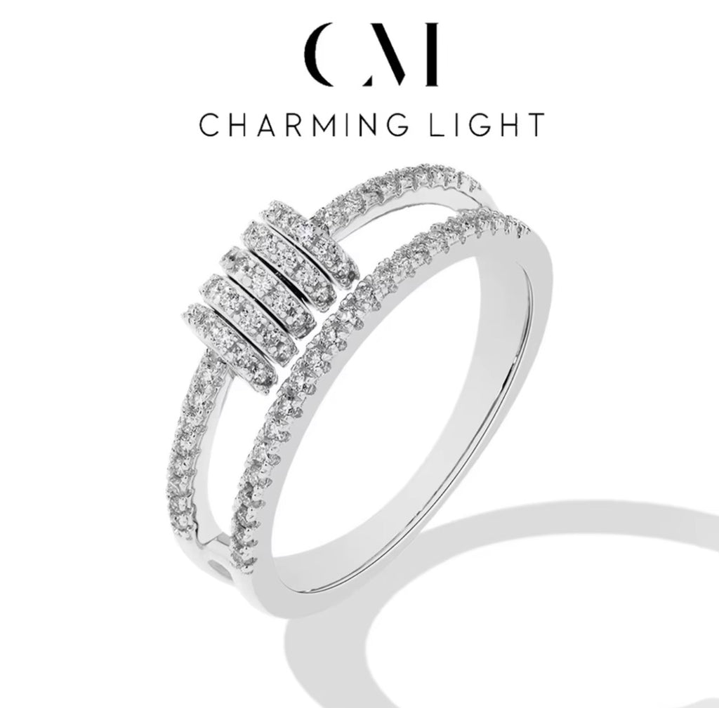 Anillo de Moissanita Personalizado, Brillante, con Diamantes de Laboratorio, Plata de Ley 925, Chapado en Oro, para Mujer, Joyería Fina al por Mayor