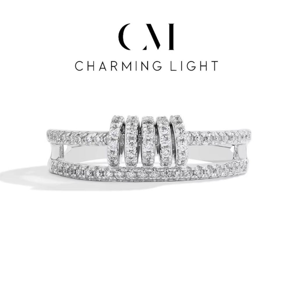 Anillo de Moissanita Personalizado, Brillante, con Diamantes de Laboratorio, Plata de Ley 925, Chapado en Oro, para Mujer, Joyería Fina al por Mayor