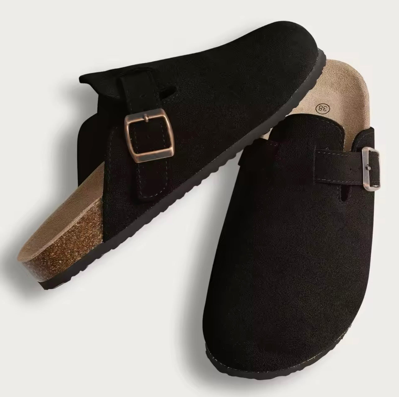 Zapatillas Crestar de gamuza de corcho para mujer
