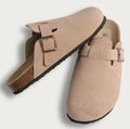 Zapatillas Crestar de gamuza de corcho para mujer