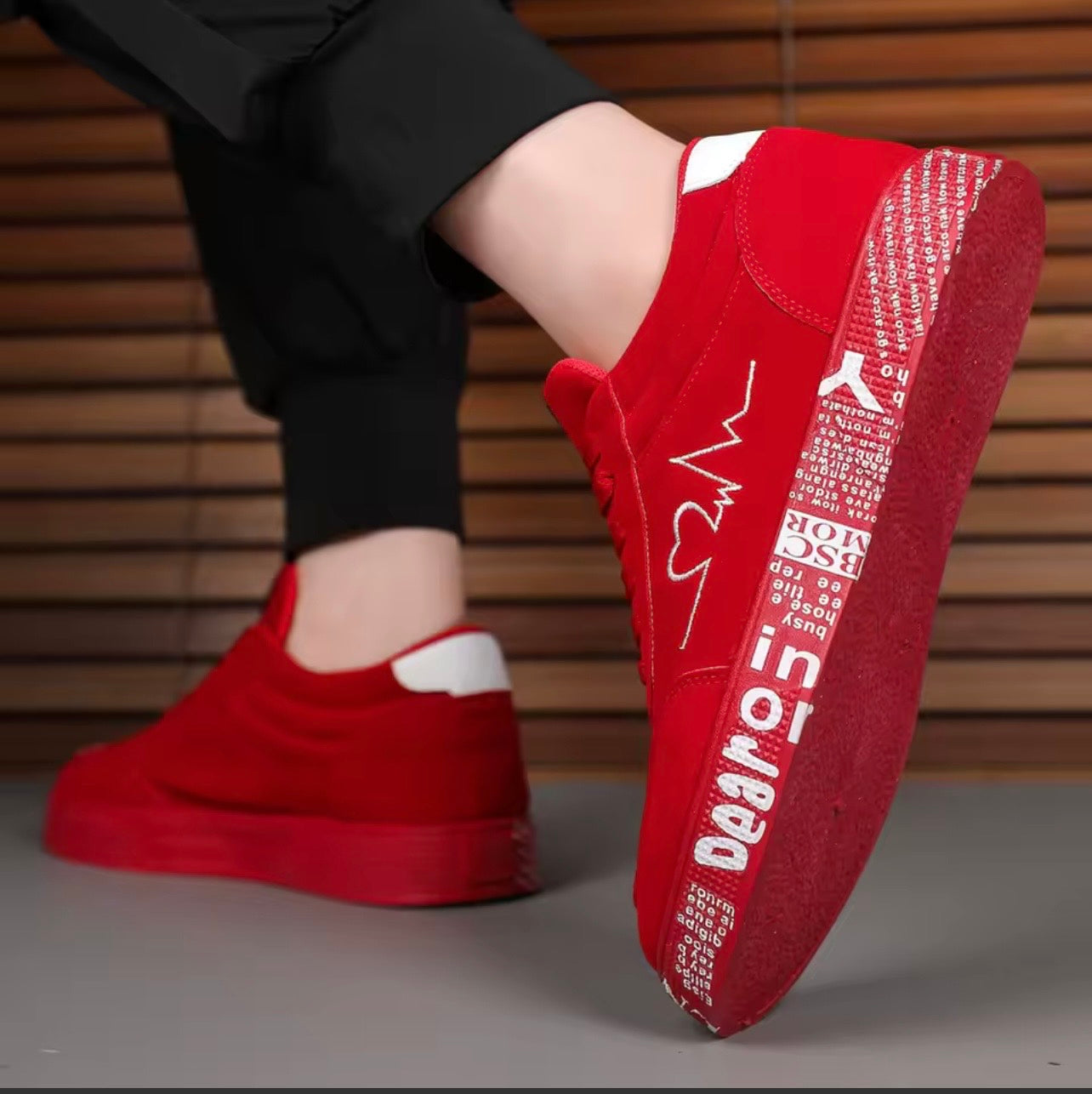 Zapatillas casuales ligeras para diario para correr y patinar al aire libre para hombres