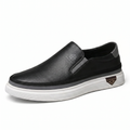 MIGUEL– Zapatillas sin cordones de piel para hombre